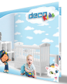 Decokids çocuk odası duvar kağıdı