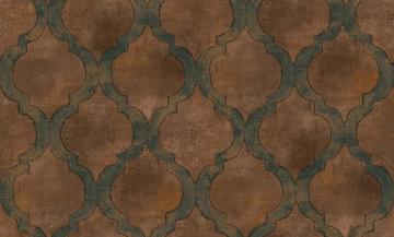 contempo 572961-5-desenli-modelli-eskitme-kiremit-yeşil-fon