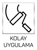 Thomsit astarı, yerli thomsit-alçı yüzeyi üzeri duvar kağıdı zemini astarı-su bazlı-şeffaf,20 kg,(Uygulama alanı 150 m'2 ile 200 m'2