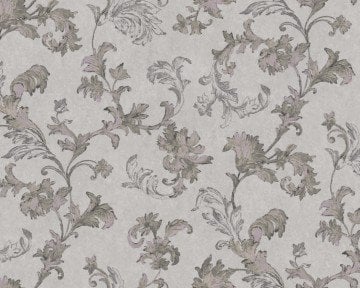 Yasham amalfi-seela S 8531-5-desenli-gri-fon (Ebatları: 106 cm, boyları 10 metredir. 1 rulosu, 10,6 m2