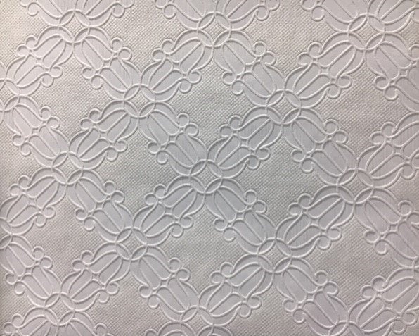 Seela Boyanabilir S-7979-tavan duvar-beyaz-dokulu-kabartmalı