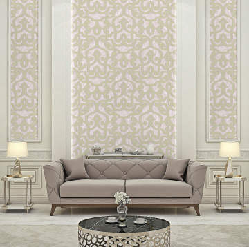 Seven-7810-3-Açık pembe renkli-desenli-Fon