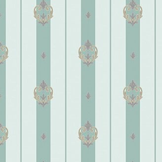 Seven Açık mavi 7804-2-Mavi renkli-çizgili