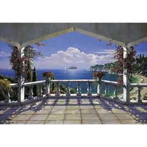 Deniz Komar duvar posteri 8-088 Villa de Vista