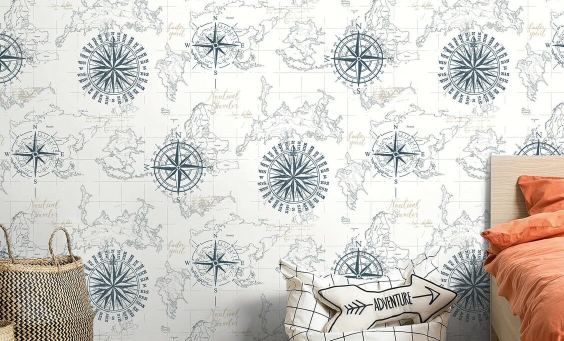 Deco Junior 1207-01-mavi-gri-beyaz-yazılı