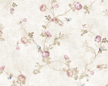 Design Plus DK 13131-1-çiçekli-pembe-bej-desenli-desen-ev-(tekrarı 106 x 52(Rulo-15,36 mt x 1,06 mt-(16,2 m2)