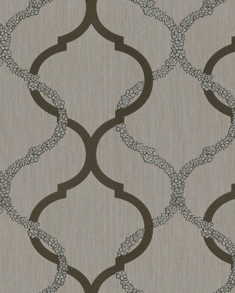 Design Plus DK-13161-3-koyu bej-gri-iş yeri-ofis-ev-fon-Uzunluk 15,36 mt.(Rulo eni.1,06 mt (Rulo mtk-(16,2 m2)