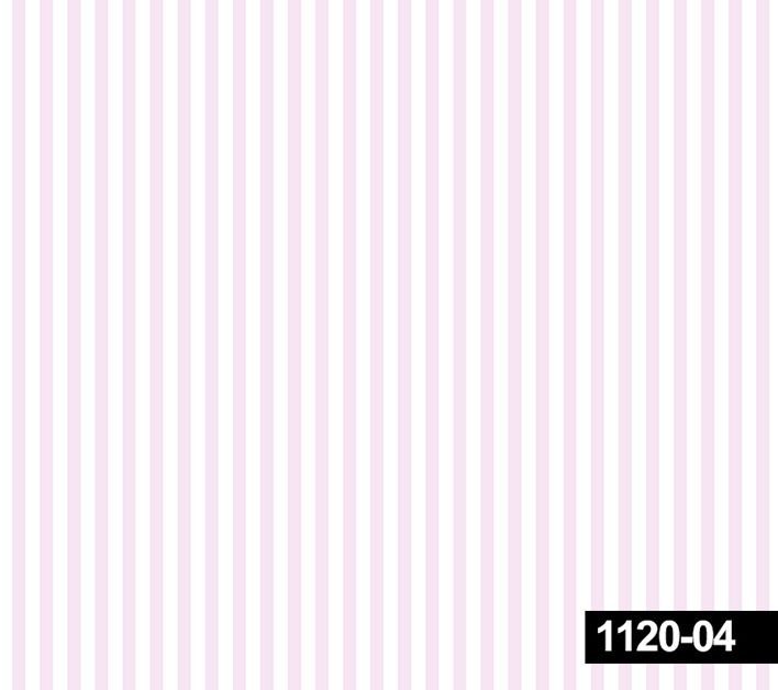 Deco kids 1120-04 Çocuk odası pembe çizgili modeli