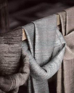 Alfa 3711-4-Gümüş Gri-desensiz-dokulu-işlemeli