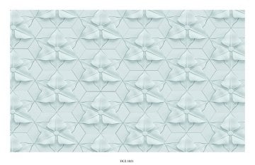 Özel baskı posteri DLX 1021-Beyaz-desenli-özel baskı