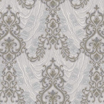 signature 1004-5-damask-bej-mavi-desenli-desenli-(Ebatı rulo.1,06 m*10 m.10,6 m2