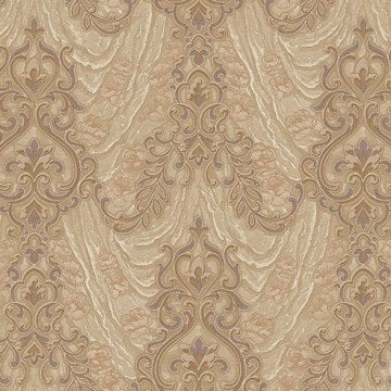 signature 1004-4-kahverengi-damask modelli-dokulu-ev-fon-(Ebatı rulo.1,06 m*10 m.10,6 m2
