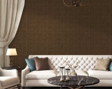 signature 1001-5-kahverengi-kare-ip-işlemeli-dokulu-iş yeri-ofis-ev-yaşam-(Ebatı rulo.1,06 m*10 m.10,6 m2
