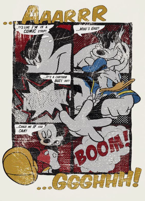 Komar 4-421 Mickey´s Great Escape - 184 x 254 cm