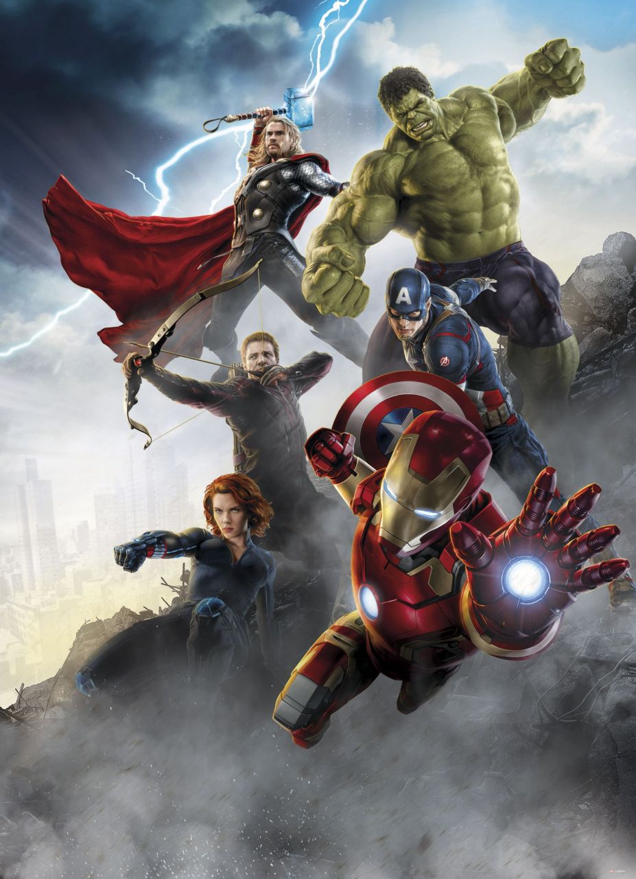 Komar 4-458 Avengers Age of Ultron - 184 x 254 cm