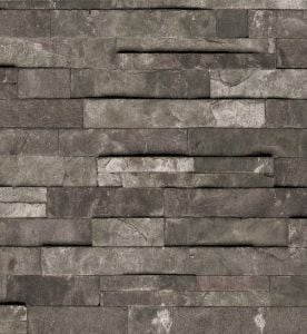 Güney Kore duvar kağıtları Elysıa 6233-2-Taş desenli-3 boyutlu-gri renkli-(Rulo Ebatı: 106 cmx 15.5 m 16 M2)