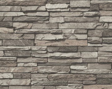 As Creation wood-n-stone duvar kağıdı 95833-1-tas-desenli-(Rulo:5 m2 kapla