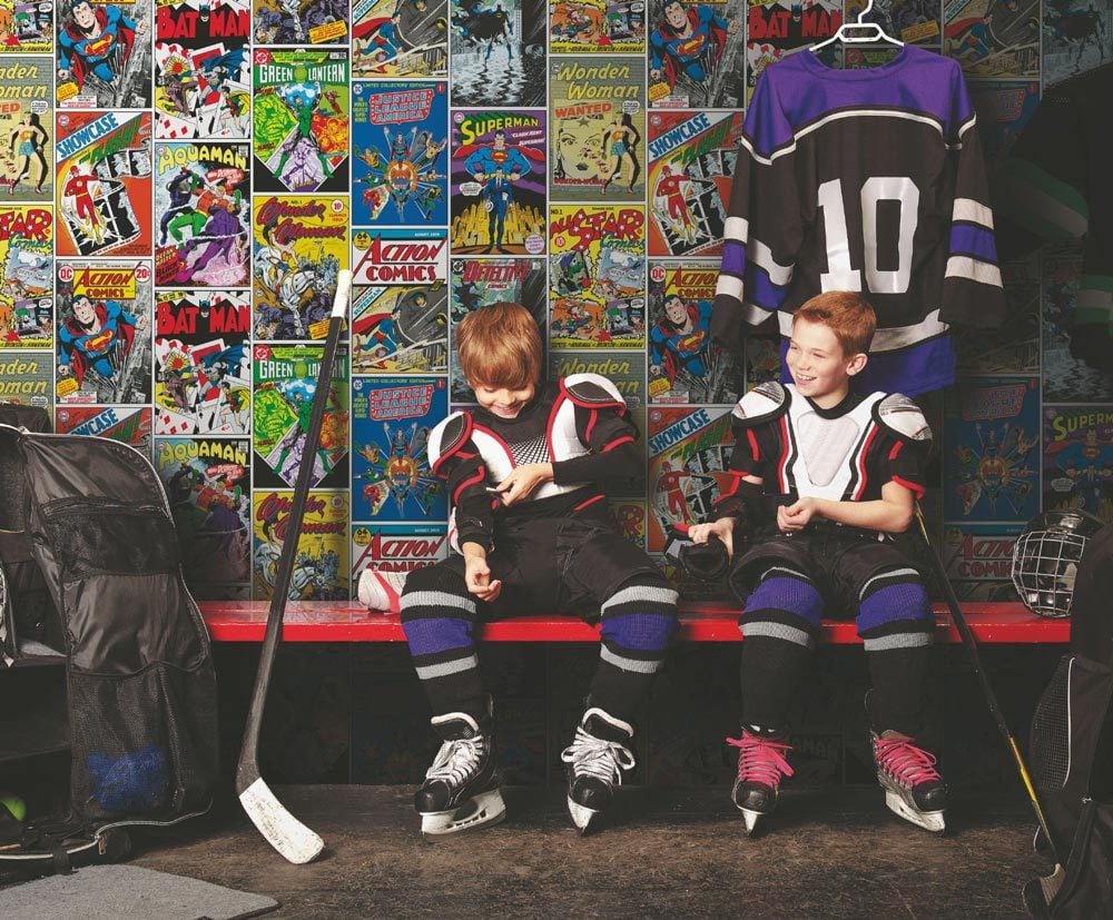 Ada kids 8922-1-wallpaper collection-pattern- çok renkli-kırmızı-sarı-mavi-desenli-modelli-kız-erkek oyun odası-fon