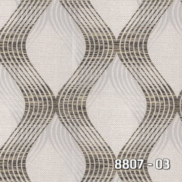 Royal Port 8807-03-üç boyutlu-desenli-kahve-modelli