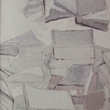 Hollanda markalı Van Gogh Collection duvar kağıdı 17191-çok renkli-eskitme kitap modelli-doğal