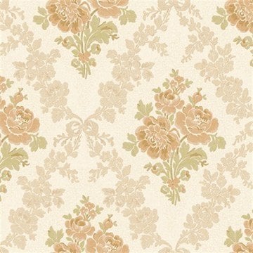Kalinka-Damask- çiçekli-modeli-Kalinka-5802-1-Yeşil-Kahve