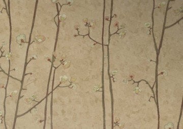 İthal Hollanda BN Van Gogh duvar kağıdı 220026-kahve-bej dallı-desenli-modelli-dokulu- eskitme-Non woven tabanlı,Rulo Ebatı: 10,05 x 0,53 m